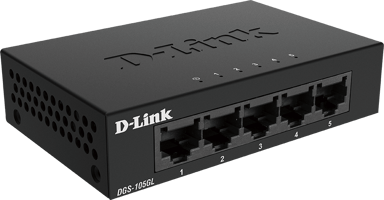 D-Link DGS-105GL 5-porttinen Gigabit-kytkin 
