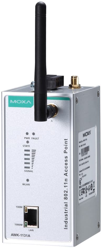 Moxa AWK-1131A-T WiFi 4 Industrial Access Point 