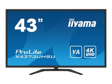 Iiyama ProLite X4373UHSU-B1 43" 4K UHD VA 16:9 3840 x 2160 