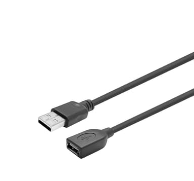 Vivolink - USB-förlängningskabel 10m 4-stifts USB typ A Hona 4-stifts USB typ A Hane 