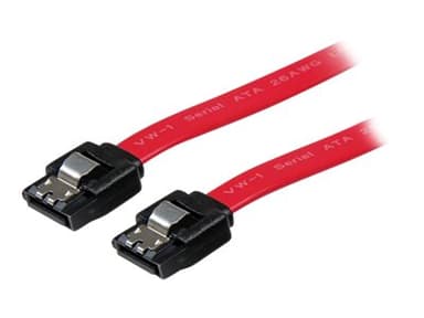 Startech 8in Latching SATA to SATA Cable 0.2m 7-stifts seriell ATA Mottagare 7-stifts seriell ATA Mottagare 