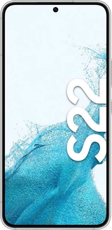 Samsung Galaxy S22 128GB Kaksois-SIM Haamunvalkoinen 