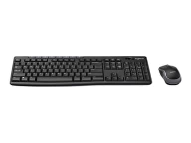 Logitech Wireless Combo MK270 UK-engelsk Tastatur og mus-sæt 
