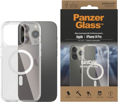 Panzerglass HardCase MagSafe iPhone 14 Pro Transparant 