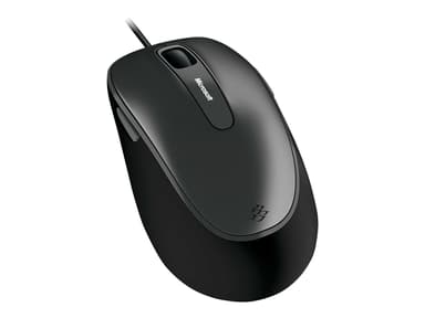Microsoft Comfort Mouse 4500 Met bekabeling 1,000dpi Muis Zwart 