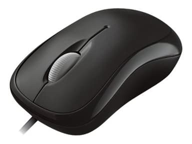 Microsoft Basic Optical Mouse for Business Met bekabeling 800dpi Muis Zwart 