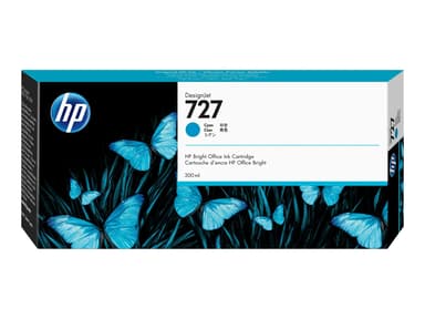 HP Inkt Cyaan 727 300ml - DJ 1530 