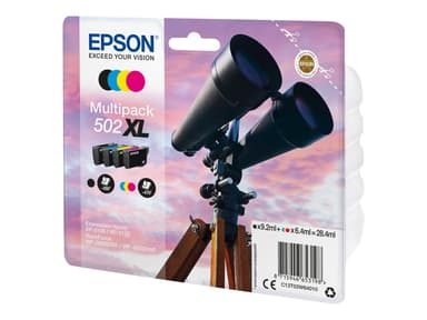 Epson Inkt Multipack (BK/C/M/Y) 502XL - XP-5100/5105/WF-2860 