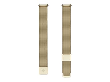 Fitbit WRISTBAND METAL MESH SOFT GOLD (ONE SIZE) - LUXE #demo 