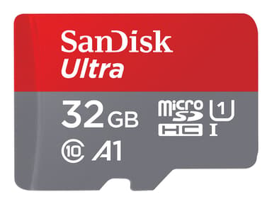 SanDisk Ultra 32GB microSDHC UHS-I minneskort 