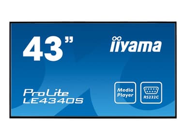 iiyama ProLite LE4340S-B1 43" 350cd/m² 1080p 16:9 
