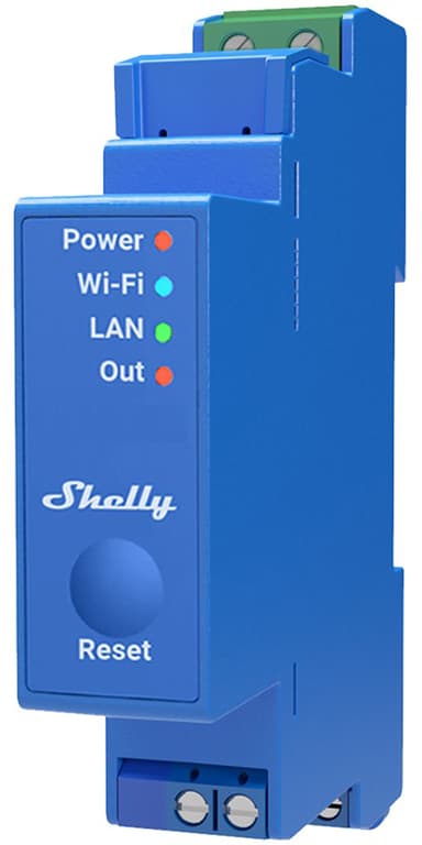 Shelly Pro 1 DIN-relæ 