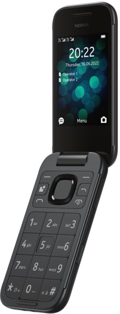 Nokia 2660 4G Incl Dockingstation Dual-SIM Sort 