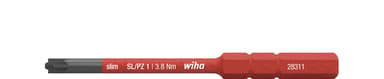 Wiha Bits SlimBit 75mm SL/PZ1 - SoftFinish Electric 