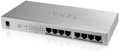Zyxel GS1008HP 8xGbit Un-mgd PoE+ 60W Switch 