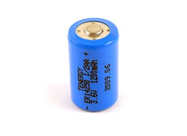 Tenergy Battery ER14250 Lithium 3.6V 1/2AA 1-Pack 