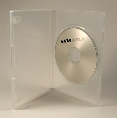 Sidewalk DVD Case Box For 1st DVD Transparent 26-Pack 
