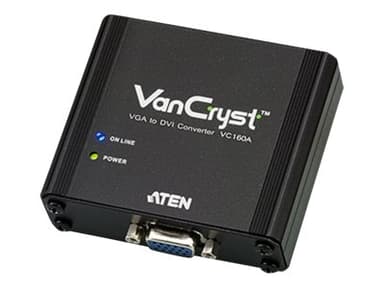 Aten VC160A VGA to DVI Converter videokonverterare VGA Hona DVI-D Hona 