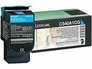 Lexmark Toner Cyaan 1k - C540/X543 