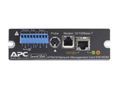 APC Network Management Card with Environmental Monitoring and Out of Band Management 