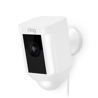 Ring Spotlight Camera Hardwire - White 