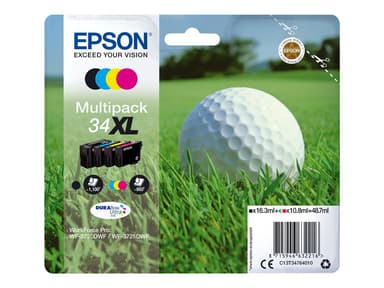 Epson Blekk Multipack (BK/C/M/Y) 34XL 