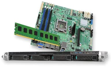 Intel Server Blocks LR1304SPCFG1R Xeon E3-1230V6 Quad-Core 16GB 