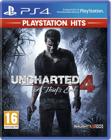 Sony Playstation Hits: Uncharted 4 A Thief's End Sony PlayStation 4 