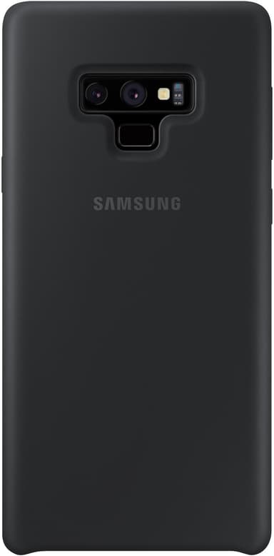 Samsung Soft Touch Silicone Cover EF-PN960 Samsung Galaxy Note 9 Zwart 