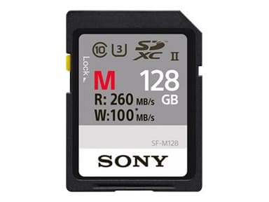 Sony SF-M Series SF-M128 128GB SDXC UHS-II minneskort 