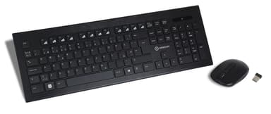 Voxicon Wireless Keyboard And Mice 220Wl Nordiska länderna Sats med tangentbord och mus 