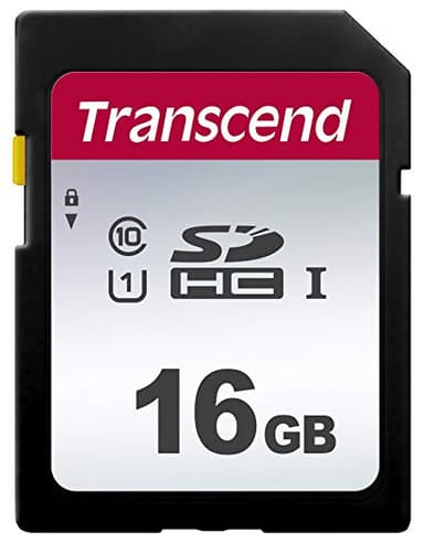 Transcend 300S 16GB SDHC UHS-I -muistikortti 