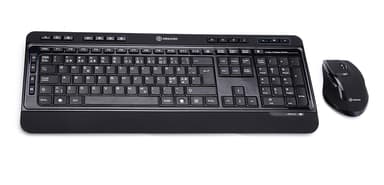 Voxicon Wireless Keyboard And Mice 290Wl Pohjoismaat Näppäimistö ja hiiri -pakkaus 