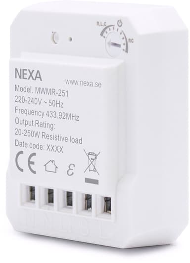 Nexa MWMR-251 Dimmerkontroll for strømbryter 