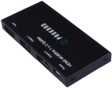 Prokord HDMI 2-Port 4K Video Splitter 4K@60HZ 