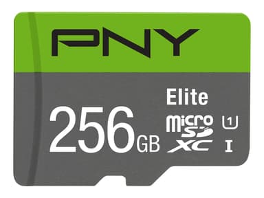 PNY Elite 256GB microSDXC UHS-I Memory Card 