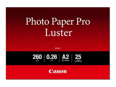 Canon Papir Photo Pro Luster LU-101 A2 260g 25 Ark 