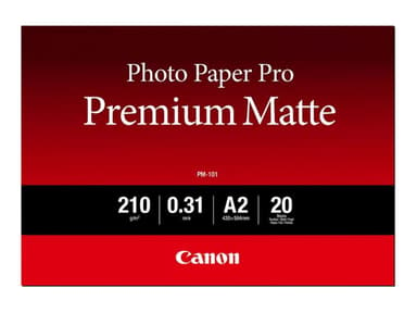 Canon Papir Photo Pro Premium PM-101 A2 210g 20 Ark 