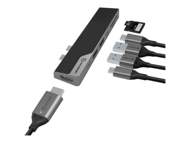 Alogic Ultra Series USB-C Dock Nano Gen 2 USB-C Mini-dockningsenhet 