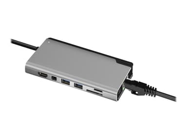 Alogic Ultra Series USB-C Dock PLUS with Power Delivery Thunderbolt 3 Mini-dockningsenhet 