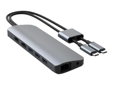 Hyper HyperDrive VIPER 10-in-2 USB-C Mini-dockningsenhet 