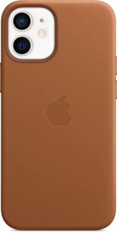 Apple Leather Case with MagSafe iPhone 12 Mini Lederbruin 