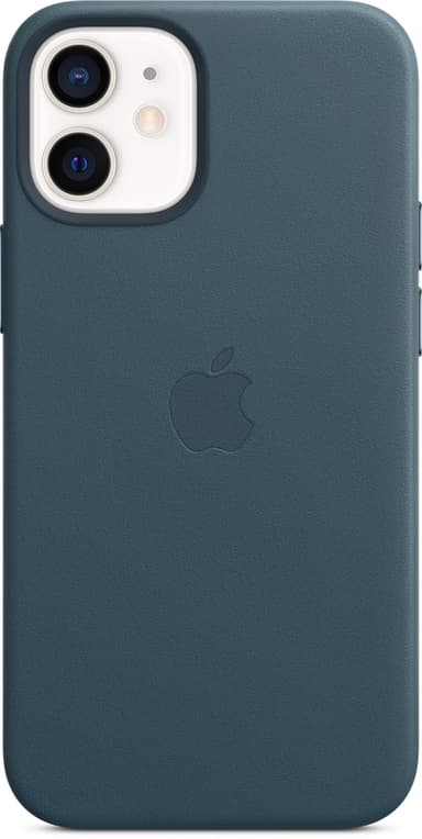 Apple Leather Case with MagSafe iPhone 12 Mini Baltisch blauw 