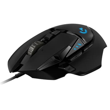 Logitech Gaming Mouse G502 (Hero) Met bekabeling 16,000dpi Muis Zwart 