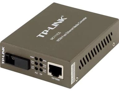 TP-Link MC111CS Fibermediekonverterare RJ-45 SC enkelläge 