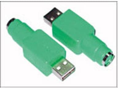 Microconnect Adapter 4-stifts USB typ A Hane 6-stifts mini-DIN (PS/2-stil) Hona 