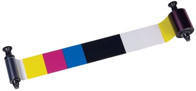 Evolis Half-panel color ribbon – YMCKO 