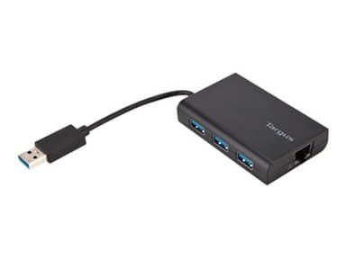 Targus USB 3.0 Hub With Gigabit Ethernet USB Hubb 