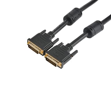 Prokord Cable DVI-D - DVI-D Dual Link 1m Black 1m DVI-I Male DVI-I Male 