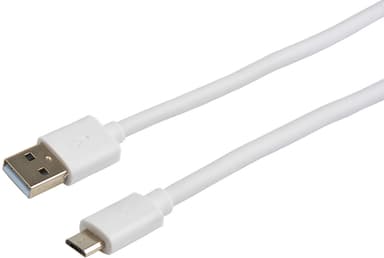 Cirafon USB-kabel Micro USB 1.3 m - Hvit 